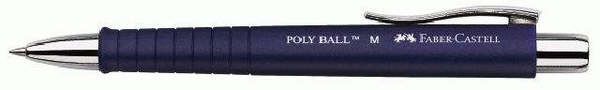 Faber-castell kugelschreiber poly ball 0.5mm 2411151 blau - Faber-castell-2411151-6933256605450