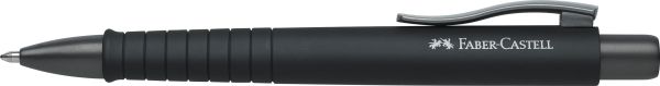 Faber-castell kugelschreiber poly ball xb 241190 all black - Faber-castell-241190-6933256634450