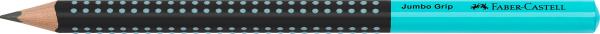Faber-castell bleistift jumbo grip hb 511912 two tone schwarz/türkis - Faber-castell-511912-4005405119124