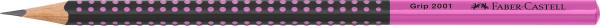 Faber-castell bleistift grip 2001 hb 517011 two tone schwarz/pink - Faber-castell-517011-4005405170118