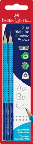 Faber-castell bleistift grip b 517093 ass. 2 stück - Faber-castell-517093-4005405170934