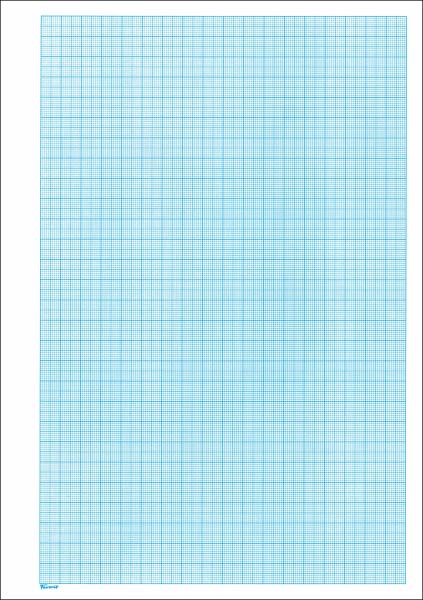 Favorit milimeterpapier block a4 1776a weiss, 1mm, 80g/m2 100 blatt - Favorit-1776a-7612149003724-02.jpg