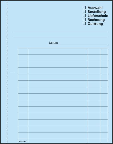 Favorit mehrzweckbuch deutsch a6 9111 ok durchschreibepapier 50x2 blatt - Favorit-9111-ok-7612149047070-02.jpg