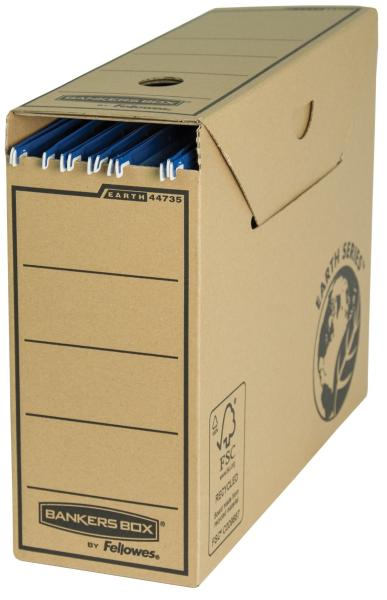 FELLOWES Archivschachtel A4 4473501 Earth Series 273x120x325mm