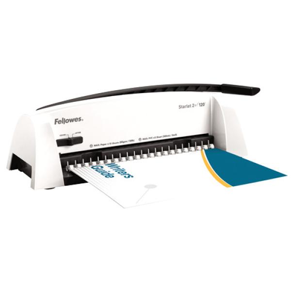 Fellowes plastikbindegerät starlet 2 a4 5227901 schwarz/weiss - Fellowes-5227901-0043859680719
