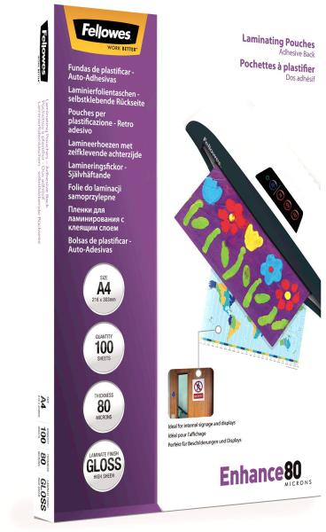 Fellowes laminiertasche a4 5302202 glanz, 80my selbstkl. 100 stk - Fellowes-5302202-0077511530227-04.jpg