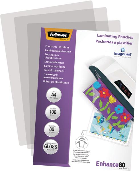 Fellowes laminiertasche a4 5306114 glanz, 80my 100 stk - Fellowes-5306114-0077511530616-02.jpg