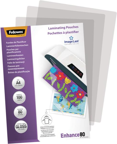 Fellowes laminiertasche a4 5306114 glanz, 80my 100 stk - Fellowes-5306114-0077511530616-03.jpg