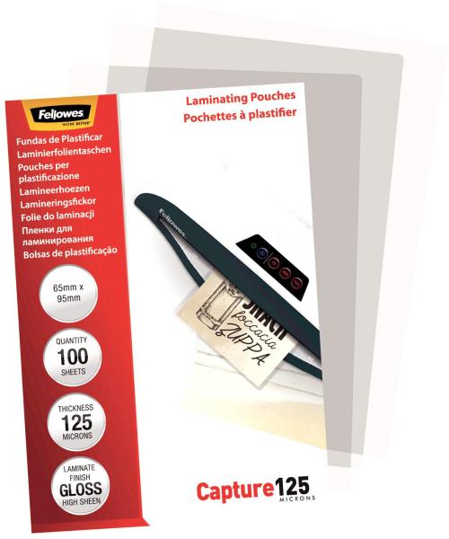 Fellowes laminiertasche 65x95mm 5306702 glanz, 125my 100 stk - Fellowes-5306702-0077511530678-02.jpg
