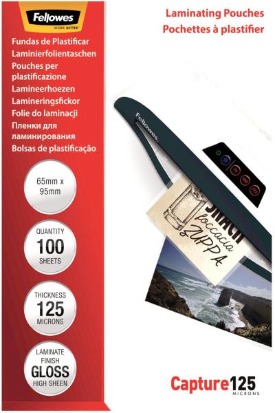 Fellowes laminiertasche 65x95mm 5306702 glanz, 125my 100 stk - Fellowes-5306702-0077511530678-03.jpg