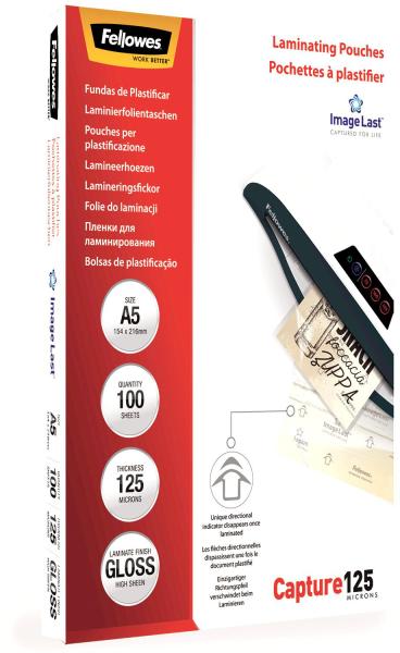 Fellowes laminiertasche a5 5307302 glanz, 125my 100 stk - Fellowes-5307302-0077511530739-02.jpg