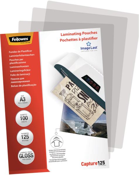 Fellowes laminiertasche a3 5307506 glanz, 125my 100 stk - Fellowes-5307506-0077511530753-02.jpg
