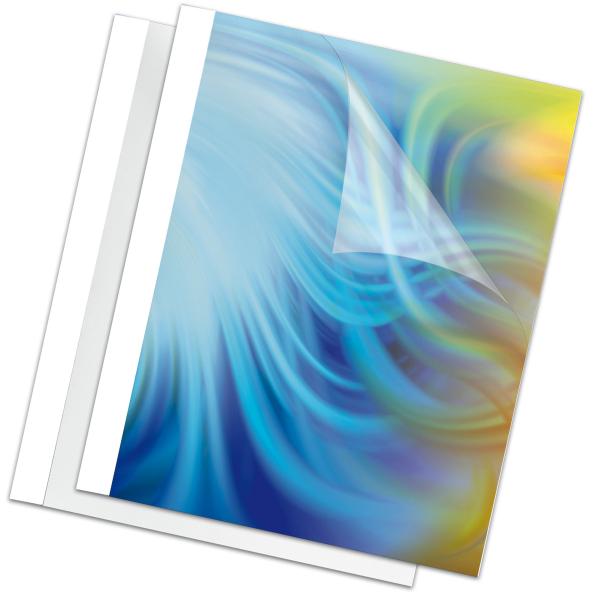 Fellowes thermo-bindemappen 1.5mm 53151 weiss 100 stück - Fellowes-53151-0077511531514