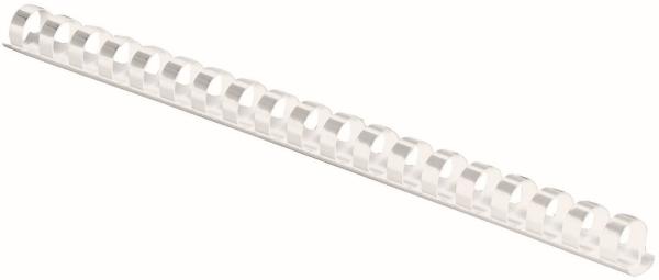 Fellowes plastikbinderücken 10mm 5330803 weiss 25 stück - Fellowes-5330803-0077511533082