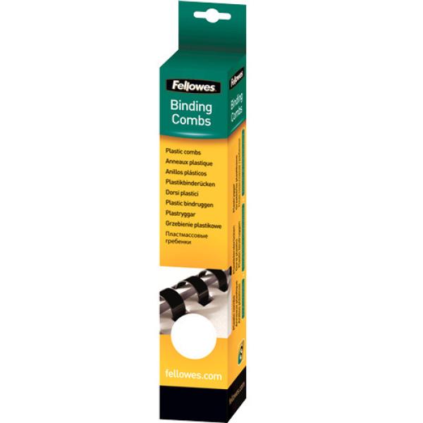 Fellowes plastikbinderücken 8mm a4 5345406 weiss, rund 100 stück - Fellowes-5345406-0077511534546-02.jpg