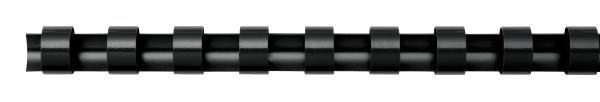 Fellowes plastikbinderücken 8 mm a4 5345707 schwarz, rund 100 stück - Fellowes-5345707-0077511534577