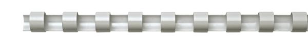 Fellowes plastikbinderücken 10mm a4 5345805 weiss, rund 100 stück - Fellowes-5345805-0077511534584