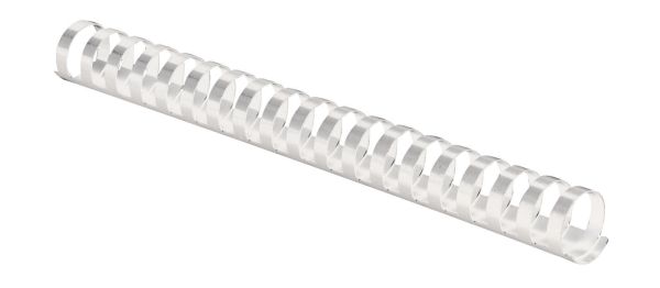 Fellowes plastikbinderücken 19mm 5347405 weiss 100 stück - Fellowes-5347405-0077511534744