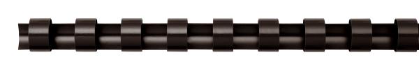 Fellowes plastikbinderücken 32mm 5349302 schwarz, oval 50 stück - Fellowes-5349302-0077511534935
