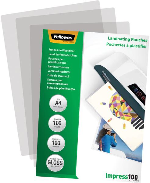 Fellowes laminiertasche a4 5351111 glanz, 100my 100 stk - Fellowes-5351111-0077511535116-03.jpg