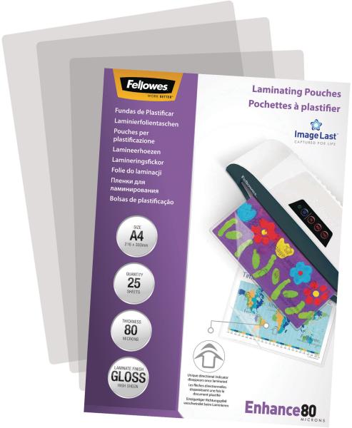 Fellowes laminiertasche a4 5396205 glanz, 80my 25 stk - Fellowes-5396205-0077511539626-02.jpg