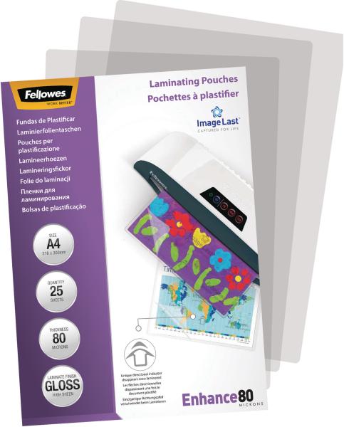 Fellowes laminiertasche a4 5396205 glanz, 80my 25 stk - Fellowes-5396205-0077511539626-03.jpg