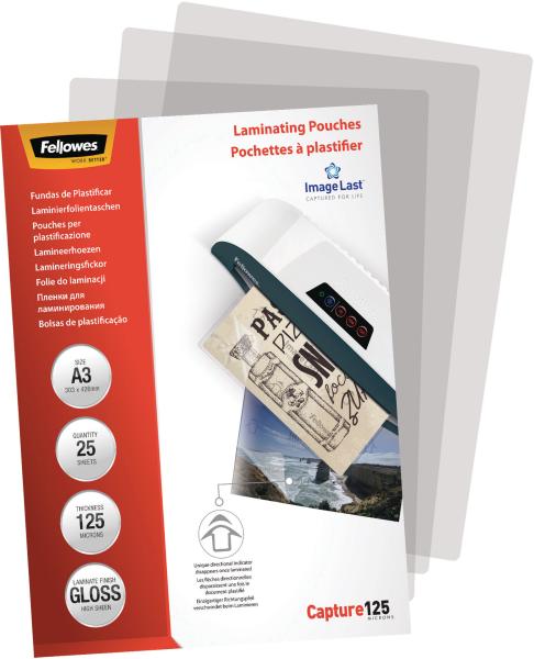 Fellowes laminiertasche a3 5396501 glanz, 125my 25 stk - Fellowes-5396501-0077511539657-03.jpg