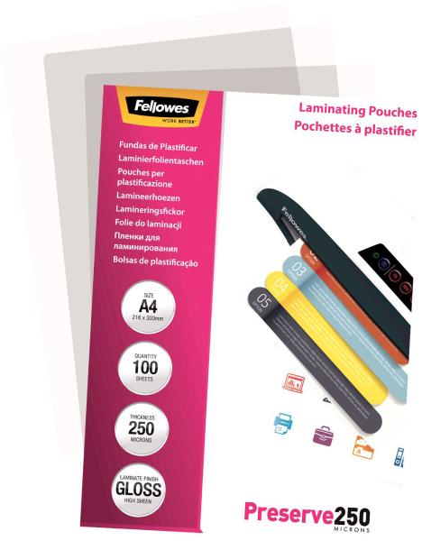 Fellowes laminiertasche a4 5401802 glanz, 250my 100 stk - Fellowes-5401802-0077511540189-03.jpg