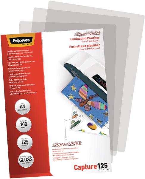 Fellowes laminiertasche a4 5440101 glanz, 125my 100 stk - Fellowes-5440101-0077511544019-03.jpg