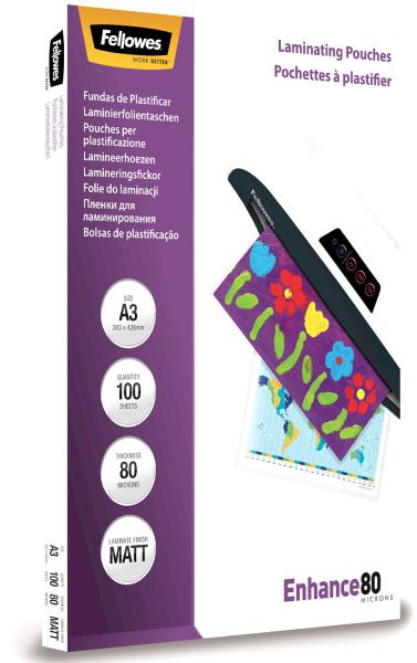 Fellowes laminiertasche a3 5452003 matt, 80my 100 stk - Fellowes-5452003-0043859522323-04.jpg
