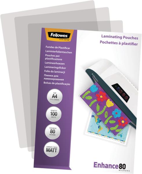 Fellowes laminiertasche a4 5452103 matt, 80my 100 stk - Fellowes-5452103-0043859522330-02.jpg