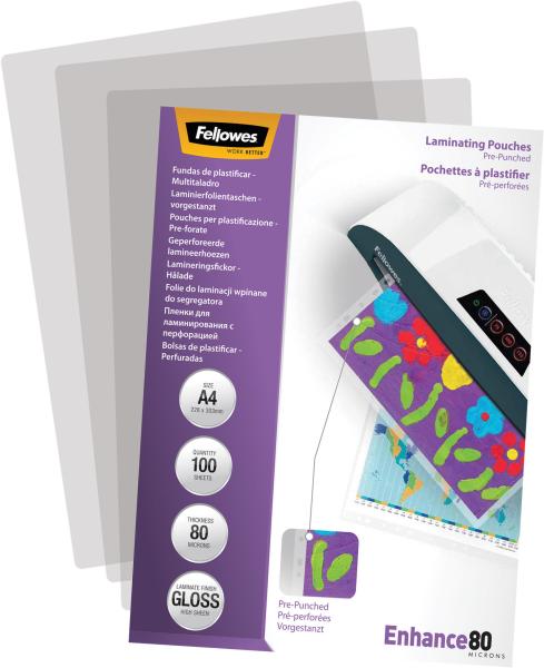 Fellowes laminierfolien enhance 80g a4 5452502 gelocht 100 stück - Fellowes-5452502-0043859521821-02.jpg