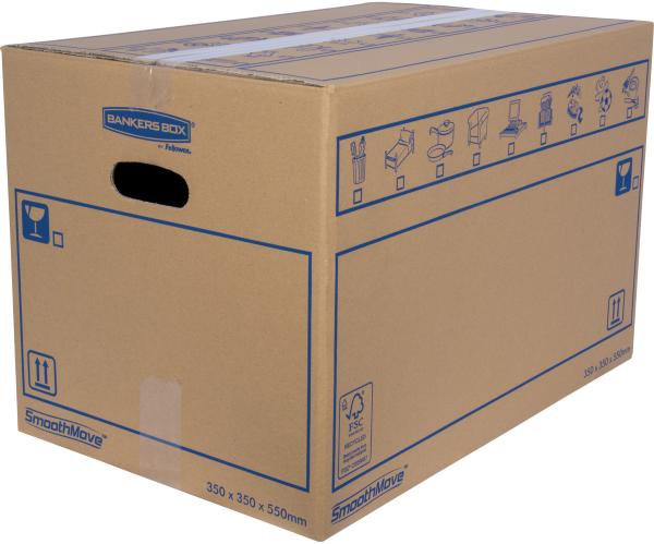 Fellowes umzugskarton smoothmove 6207301 350x350x550mm - Fellowes-6207301-0043859732586