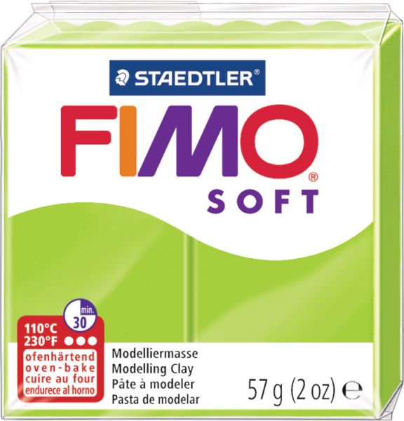 Fimo knete soft 57g 8020-50 grün - Fimo-8020-50-4006608809652