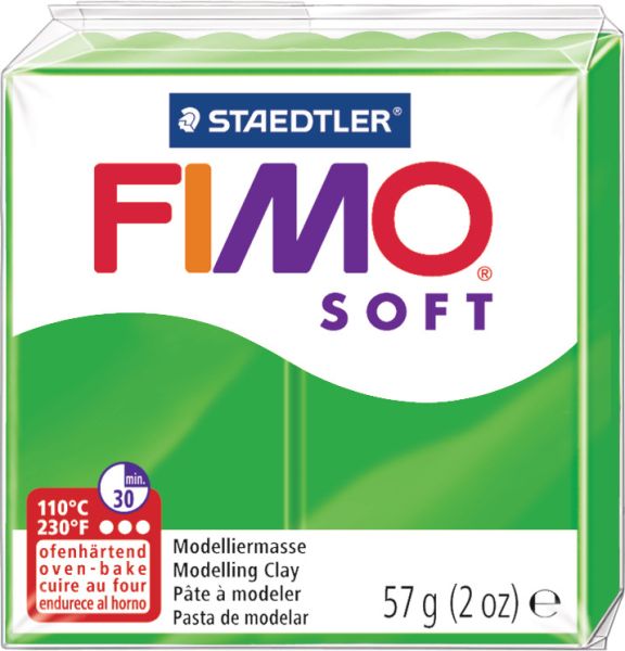 Fimo knete soft 57g 8020-53 grün - Fimo-8020-53-4006608809690