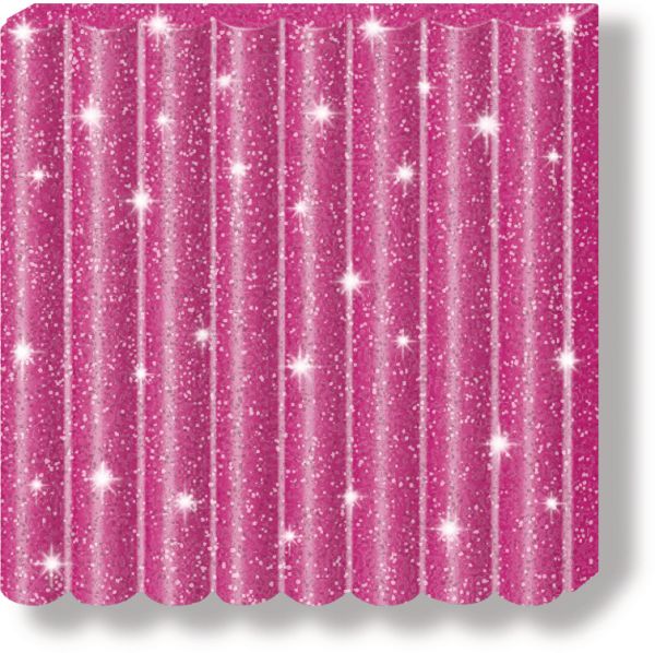 Fimo knete kids 42g 8030-262 pink glitzer - Fimo-8030-262-4007817804957
