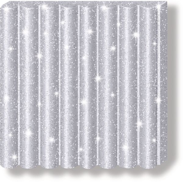 Fimo knete kids 42g 8030-812 silber glitzer - Fimo-8030-812-4007817804995