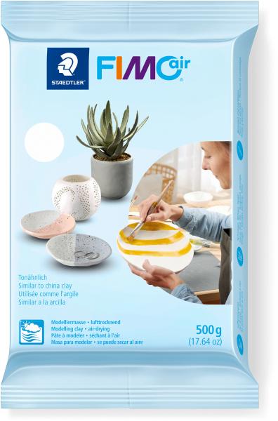 Fimo knete air 500g 8100-0 weiss - Fimo-8100-0-4006608806484