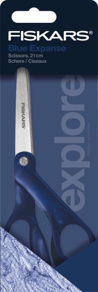 Fiskars schere blue expanse 21cm 1066458 blau, rechtshänder - Fiskars-1066458-6424002016380