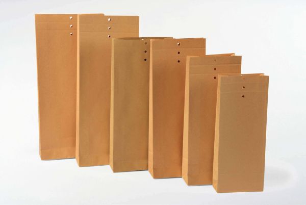 Flexipak faltenbeutel kraftpapier 2fhmfb00002 braun, 110x50x275mm 250 stück - Flexipak-2fhmfb00002-4009445200026