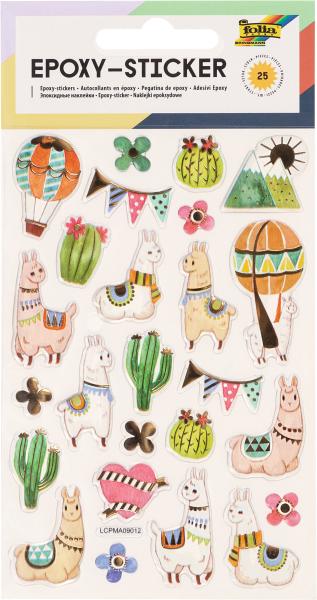 Folia epoxy-sticker 10x15cm 16303 alpaca - Folia-16303-4001868106749