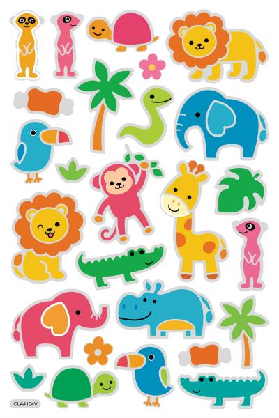 Folia bubble-sticker 14x21cm 19503 safari - Folia-19503-4001868106664-02.jpg