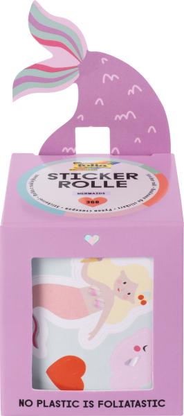 Folia stickerrolle 4m 27101 mermaids 368 teile - Folia-27101-4001868130225