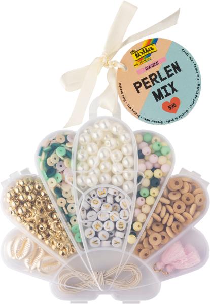 Folia perlen mix 32020 seaside 535 teile - Folia-32020-4001868133257