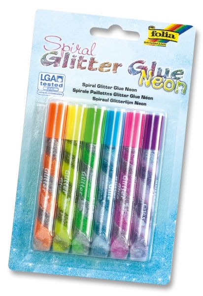 Folia glitter-glue 576 neon - Folia-576-4001868052657