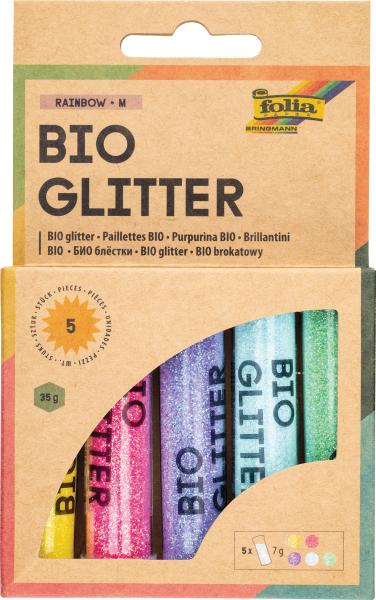 Folia bio glitzer mix m 57812 rainbow - Folia-57812-4001868133462