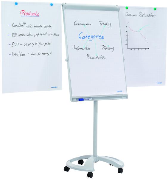 Franken flipchart deluxe 67x95cm fc81 mobil, hellgrau - Franken-fc81-4016946211451-02.jpg