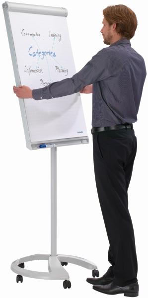 Franken flipchart deluxe 67x95cm fc81 mobil, hellgrau - Franken-fc81-4016946211451-04.jpg