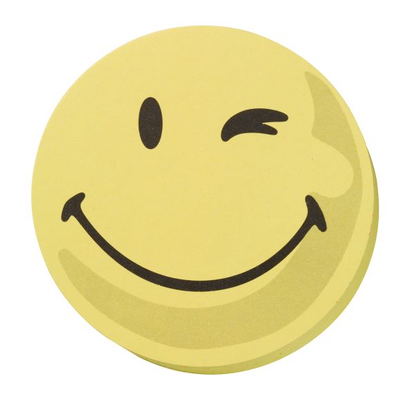 Franken moderationskarte umz 10 s1 smile positiv cm9,5cm /gelb - Franken-umz-10-s1-4016946063678