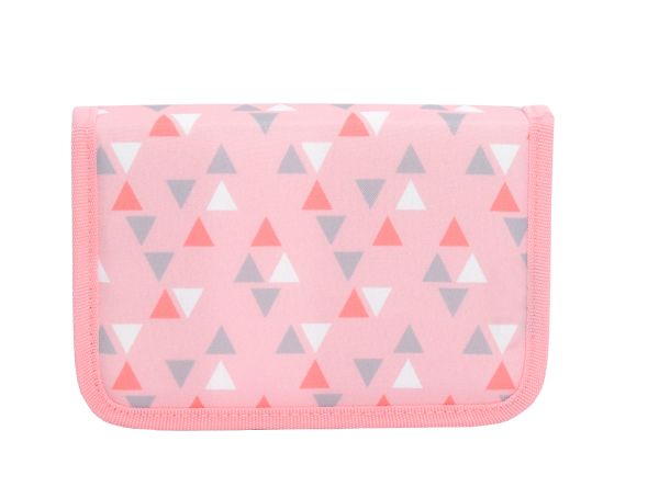 Funki etui 6012.002 pink triangle 205x140x45mm - Funki-6012002-7611468083882